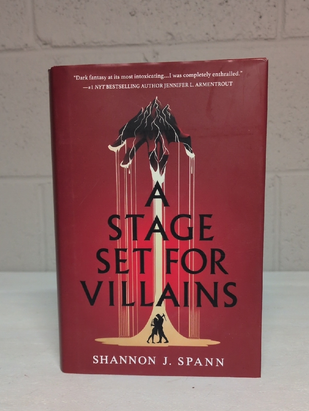 A Stage Set for Villains by Shannon J. Spann, Hardcover Book, Brand new